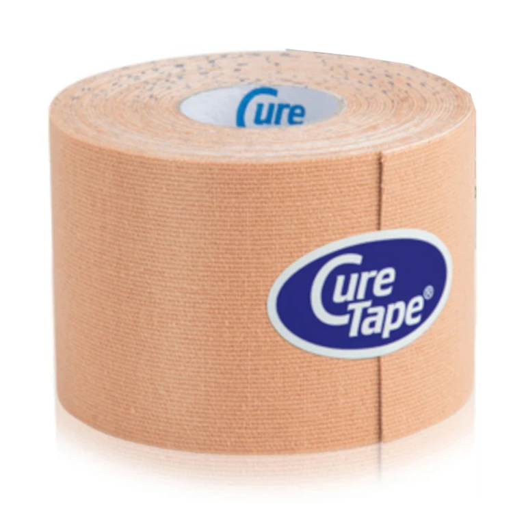 Taśma Tape do Kinesiotapingu CureTape Classic 5cm x 5m - Beżowy-2.jpg