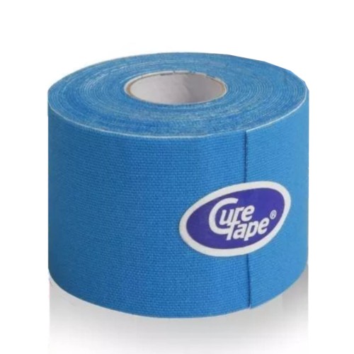 Taśma Tape do Kinesiotapingu CureTape Classic 5cm x 5m - Niebieski-2.jpg