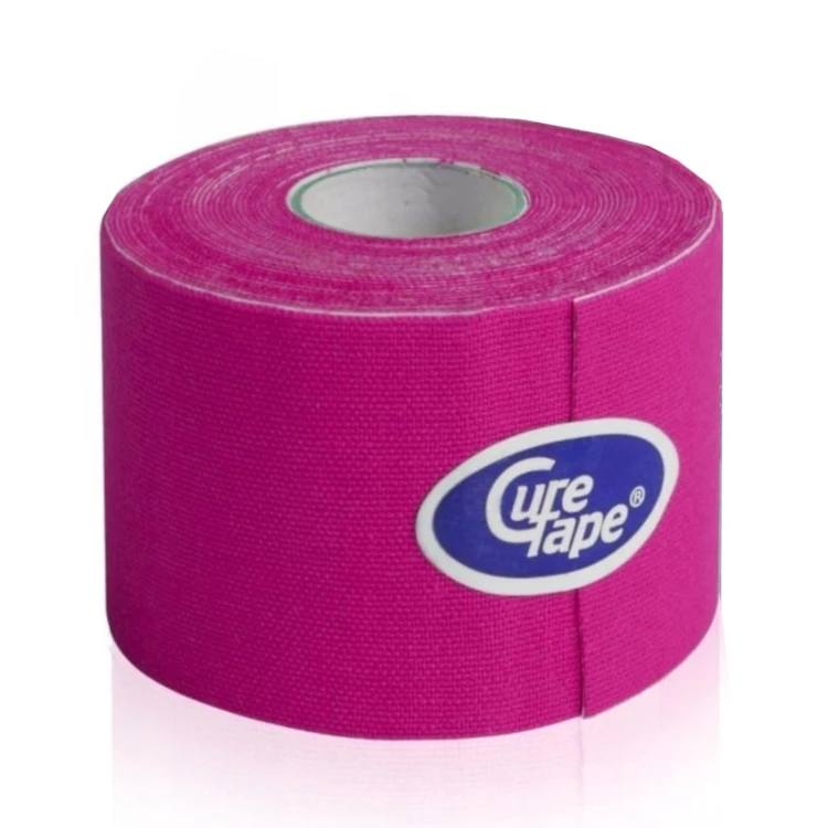 Taśma Tape do Kinesiotapingu CureTape Classic 5cm x 5m - Różowy-2.jpg