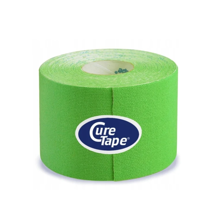 Taśma Tape do Kinesiotapingu CureTape Classic 5cm x 5m - Zielony-2.jpg