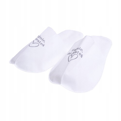 kapcie-z-nadrukiem-fajnie-ze-jestes-silver-1para-jednorazowka-pl