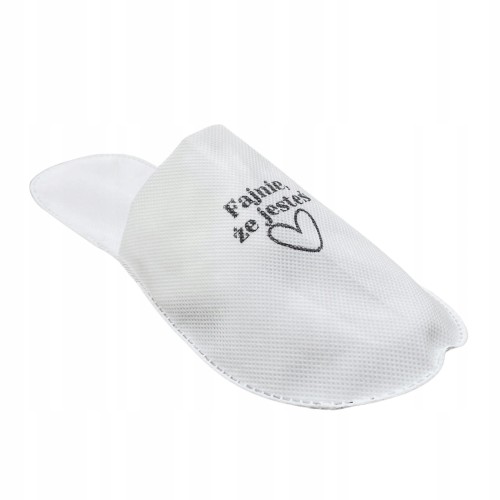 kapcie-reklamowe-fajnie-ze-jestes-seria-silver-1para-jednorazowka-pl