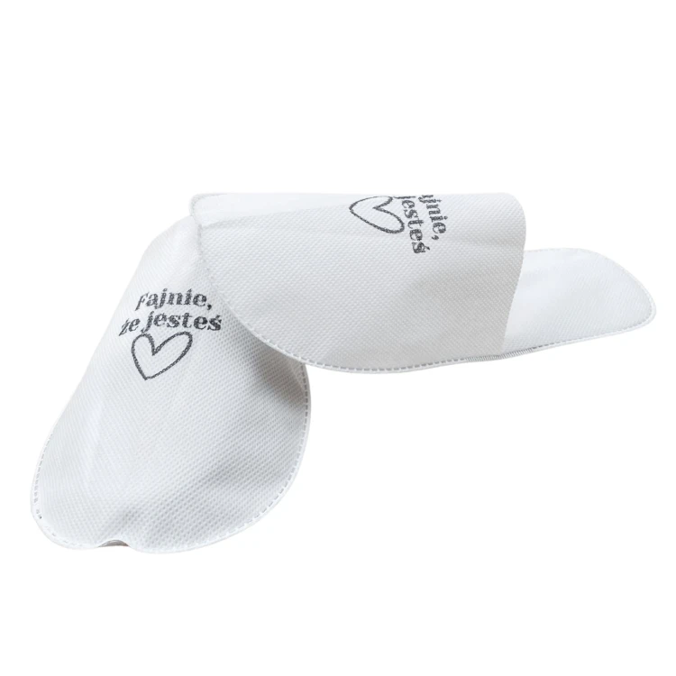 kapcie-hotelowe-fajnie-ze-jestes-silver-1para-jednorazowka-pl